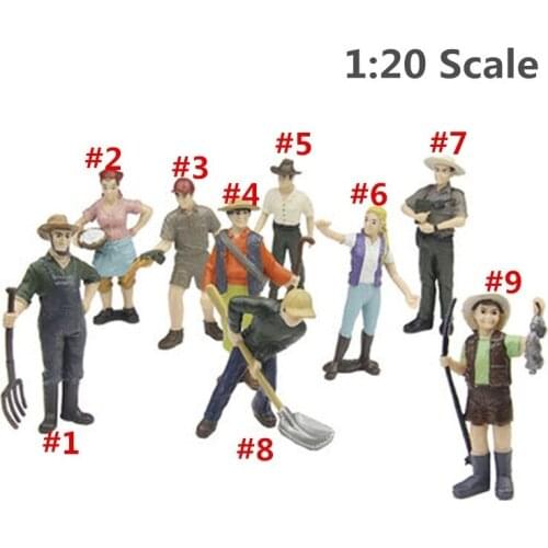 DIY 1:20 Scale Chicken Breed Model for Photograph Sand Table Architectural Train Model (9 Types to Choose)