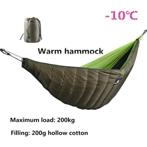 Hammock Underquilt Sleeping Winter Warm Under Quilt Blanket for Outdoor Camping