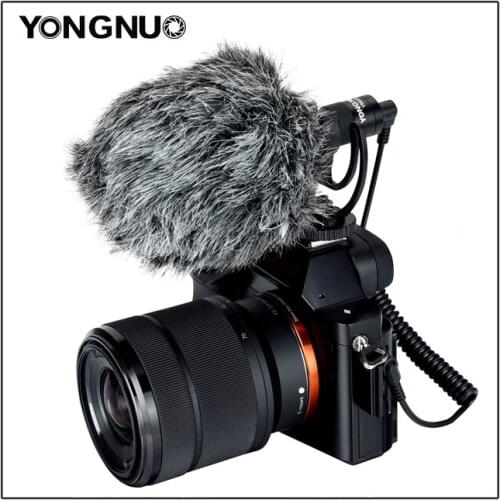 Yongnuo YN220 Universal Cardioid Microphone Phone Microphone for Nikon Canon Sony Camera Accessories Video Photography Recording