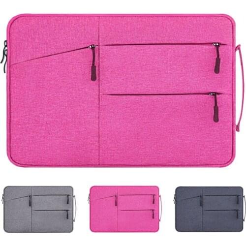 Classic Laptop Sleeve Pouch Bag for Macbook Air Notebook Fashion Portable Laptop Pouch Tote Bag Handbag