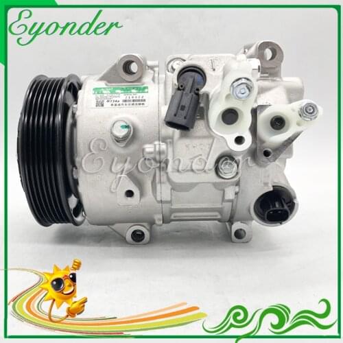 A/C AC Air Conditioning Cooling Compressor TSE19C for Toyota Sienna 2.7L 2.7 2010 2011 2012 8831008081 CG447280-9110