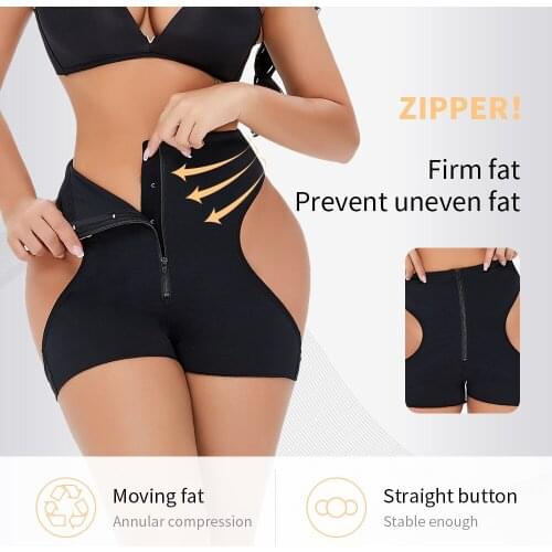 Sexy Butt Lifter Big Ass Padded Hip Enhancer Shapewear Seamless Briefs Black Womens Push Up Mesh Breathable Bum Lift Underwear