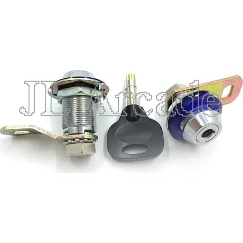 17mm 33mm Zinc Alloy Cam Lock with difference key for Cocktail Machine/Game accessories/coin operated game arcade cabinet parts