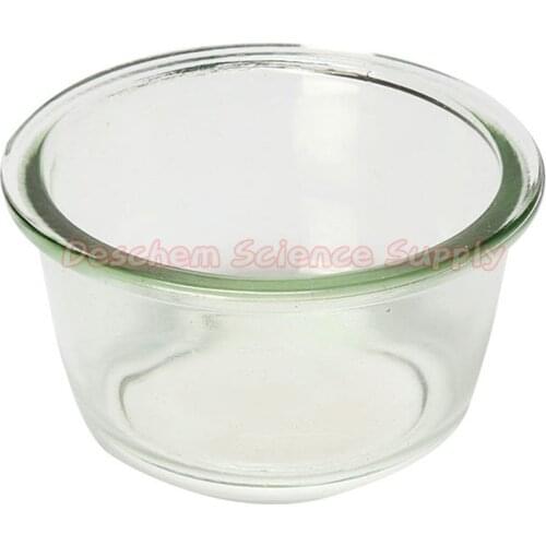 240*100 Glass Flume Lab Pneumatic Trough OD=240MM Depth=100mm