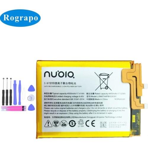 New 4500mAh Li3945T44P8H526391 For ZTE Nubia Red Magic 5 5G 5S NX659J Original Cell Mobile Phone