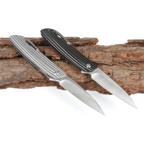 New sharp folding knife stainless steel handle exquisite gift outdoor survival tool hand knife
