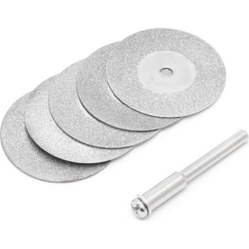 5pcs/set Dremel Accessories Diamond Grinding Wheel Saw Circular Cutting Disc Dremel Rotary Tool Diamond Discs