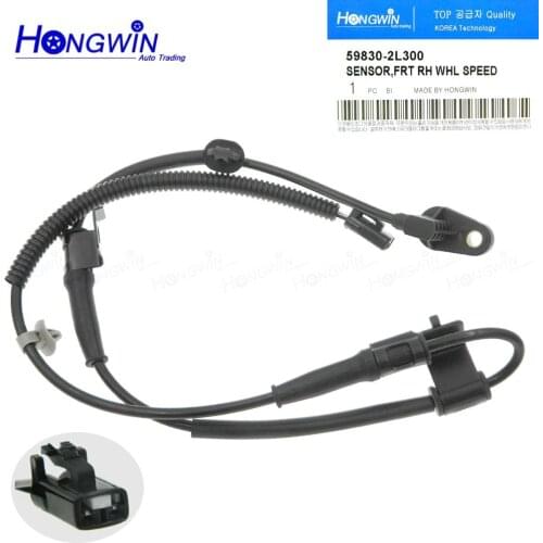 Genuine No.:59830-2L300 ABS Speed Sensor Front Right Fits Hyundai Elantra 1.8L 2.0L 07-12 59830 2L300,598302L300 ,598102L300