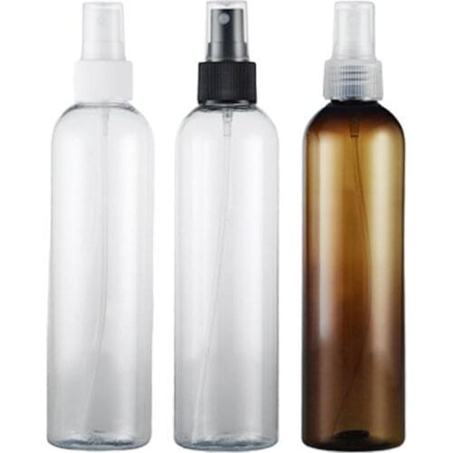 2PCS/Lot 250ml Spray Bottle Plastic Travel Bottles Leak-proof Container For Shampoo Perfume Cosmetic Atomizer Empty Bottles