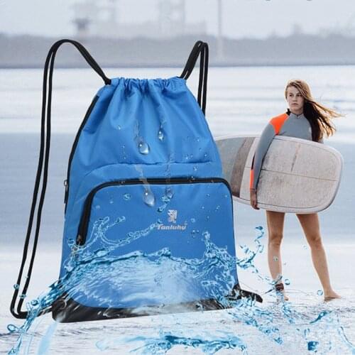 Drawstring Backpack for Running Waterproof Mens Backpack Women Beach Sport Yoga Dance Bicycle Active Backpack Unisex Mochilas