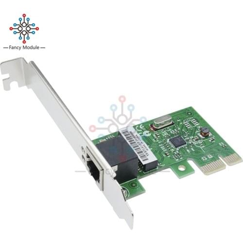 1000Mbps Gigabit Ethernet PCI Express PCI-E Network Card 10/100/1000M RJ-45 RJ45 LAN Adapter Converter Network Controller
