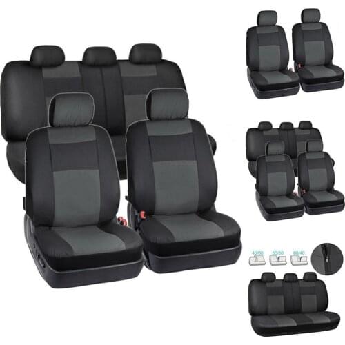 4/5/9 Pcs 4 Season Universal Automobile Car Seat Headrest Protector Cover Cushion for Sedan Interior Decoration Protectors