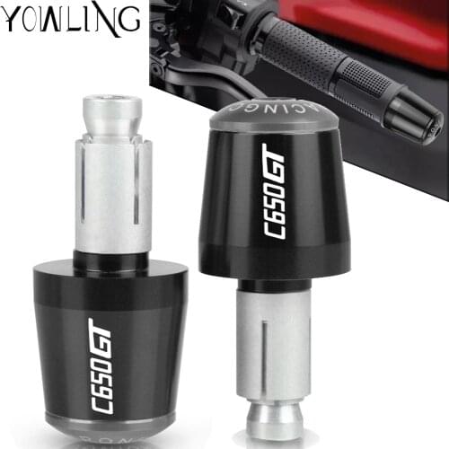 For BMW C650GT 2011 2012 2013 2014 2015 2016 2017 Motorcycle grips Cap Bar End Silder Plug Handle Handlebar Plug End Cap grip