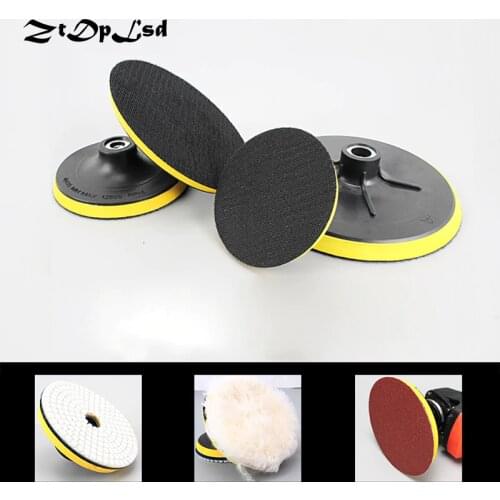 ZtDpLsd 1 Pcs Polishing Self-adhesive Disc Polishing Sandpaper Sheet Adhesive Disc Chuck Angle Grinder Sticky Plate for Car