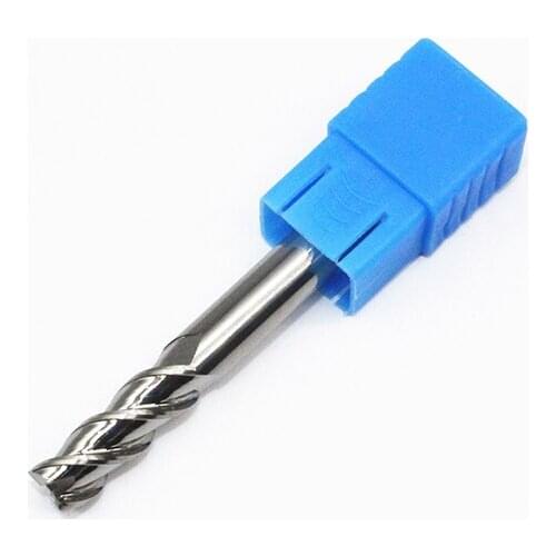 1PCS 8mm ENDMILL Aluminum Milling Cutter D8X25LXD8X75L 3 Flute Aluminium EndMill Cutter Extended Milling Router Bit Cutters