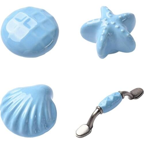 Lychee Pastoral Style Decorative Cabinet Pulls Kitchen Knob Pull Handles Home Room Drawers Furniture Hardware Accessories