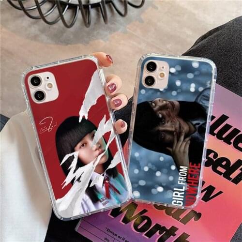 Girl from Nowhere Phone Case For iphone 12 11 8 7 6s 6 5 5s 5c se plus mini x xs xr pro max Transparent soft