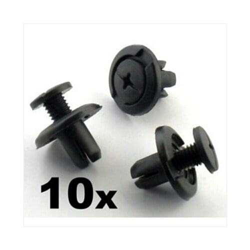 For Clip A Screw Fixing Wheel Cover 8mm Wheel 10 Pieces