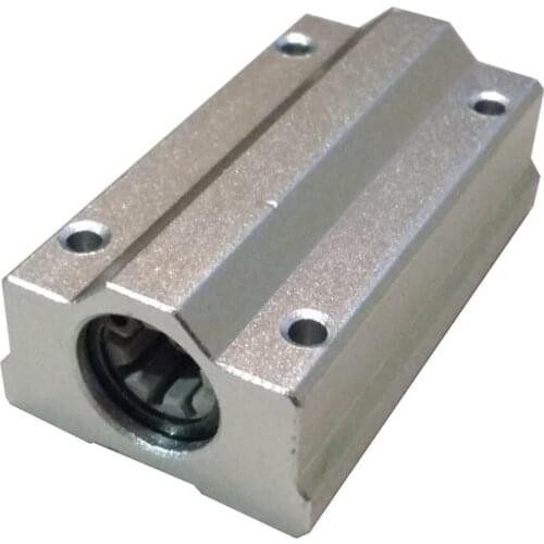 Funssor solid Polymer SC8/10/12LUU Bracket 8/10/12mm Linear Rail Double Pillow Block Linear block RJ4JP-01-08/10/12