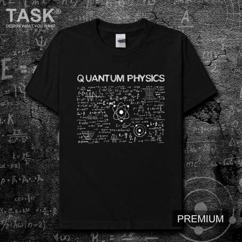 The Mathematical Formula of Atomic Relativity Quantum Mechanics T-Shirt Cotton O-Neck Short Sleeve Unisex T Shirt New Size S-3XL