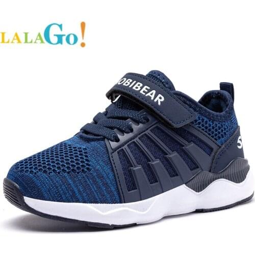 Fashion Sneakers for Kids Boys 2021 Girls Boys School Running Shoes Breathable Kids Sport Shoes Tenis Autumn Lace Up 5-12 Years