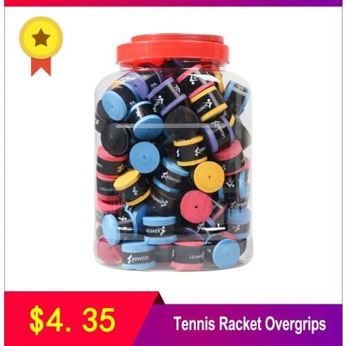 15/60/100/pcs Tennis Racket Overgrips Replacement Anti-skid Sweat Tape Wraps Badminton Racquet Over Grip Fishing Rod Sweat Band