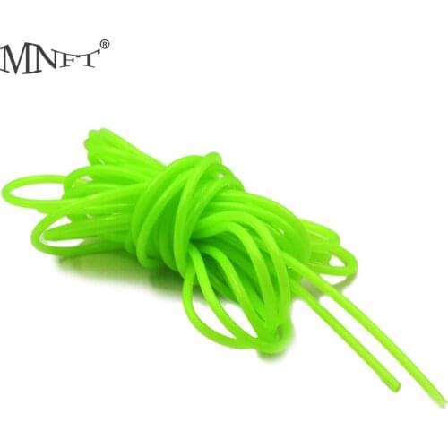 MNFT 5M Night Luminous Deep Sea Green Soft Silicone Tube Hook Line Connector