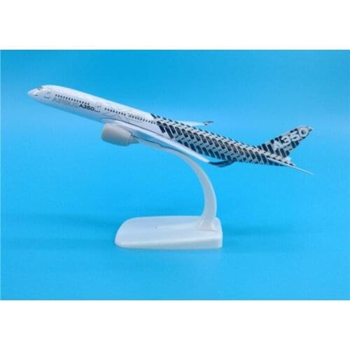 20CM 1:300 Scale Airbus A350 Airlines Model Alloy Prototype Airlines Aircraft Plane Collection Kids Children Toys F Collections