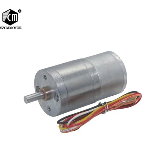 25mm Diameter BLDC Geared Motors 12V 9RPM-1000RPM CCW CW Brake PMW Speed Control Micro Brushless Gearmotor For Robotics Diy