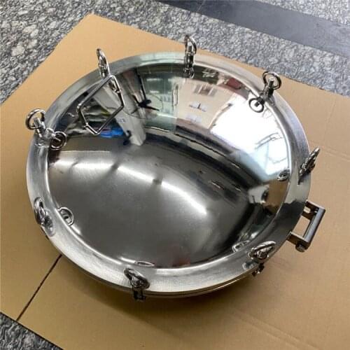 0.6Mpa Manhole Grooved Flanged Manhole High Pressure Manhole Quick Opening SS304 Manhole Cover