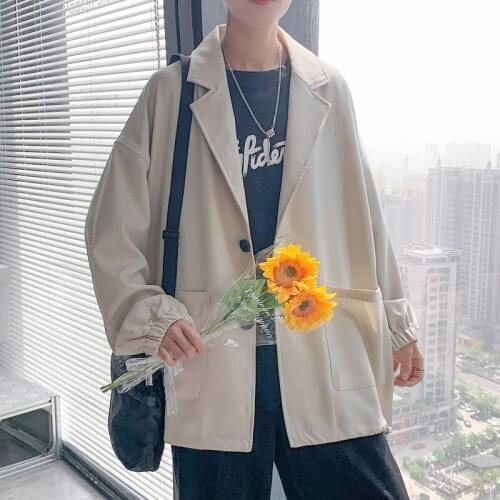Coat Suit 2021 Spring Autumn Mens Womens Leisure Single Layer Thin Sunscreen Clothing Solid Color Youth Pop Fashion Best