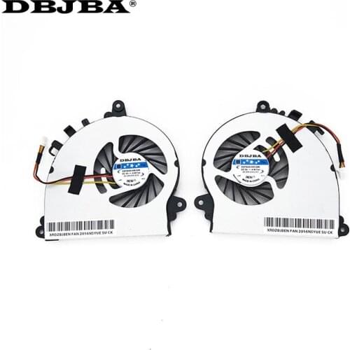 New Laptop GPU + CPU Cooling Fan For MSI GS70 GS72 MS-1771 MS-1773 GTX 765M PAAD06015SL N269 CPU GPU 3pin Fan