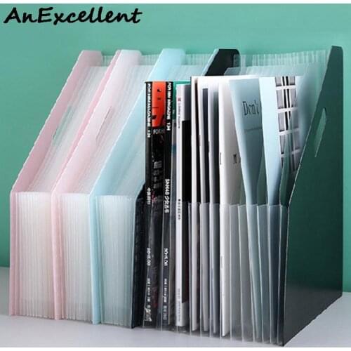 A4 Desk File Folder Document Paper Organizer Storage Holder Multilayer Expanding Box For Kid School Stationery Office Supplies