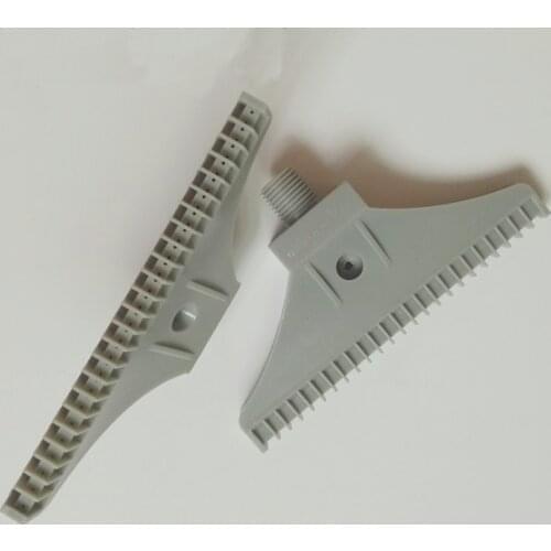 110MM Wideth Plastic Air knife windjet air blowing drying flat fan nozzle,1/4"Male thread Wash Jet Nozzle,Plastic blowing nozzle