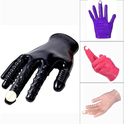 Sex Magic Gloves Vibrating Sex Toys For Women Finger Vibrator Dildo Masturbator Glove Bdsm Female Masturbation Vagina Massage