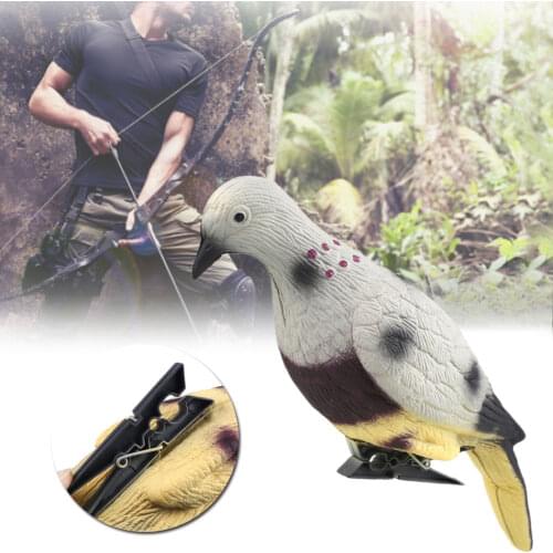 Arrow Puller Archery Bow Arrow 3D Animal Target Pigeon Bait Foam Target Empty Hollow Inside For Hunting Training Practice