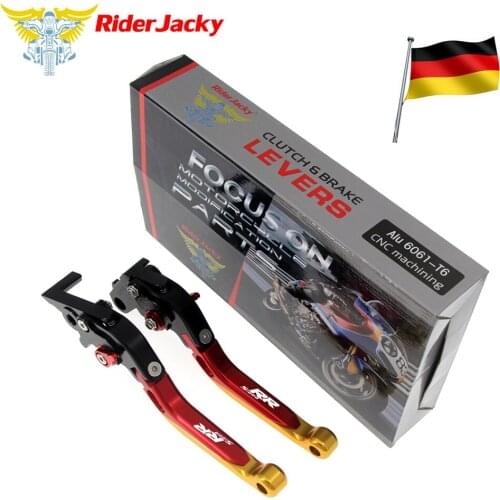 Germany Flag color For BMW S1000 RR S1000RR (w and w/o CC) 2015-2018 2017 Motorcycle CNC Folding Extendable Brake Clutch Levers