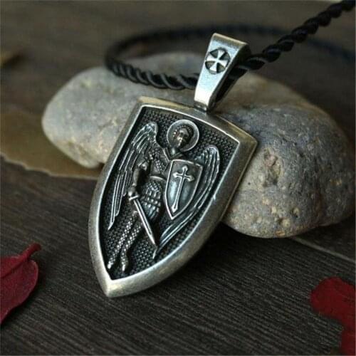 Saint Michael Archangel Pendant Necklace Talisman Necklace