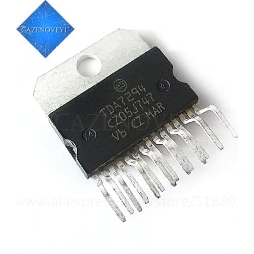 1pcs/lot TDA7294V ZIP15 TDA7294 ZIP 100V - 100W DMOS AUDIO AMPLIFIER WITH MUTE/-BY new and original In Stock