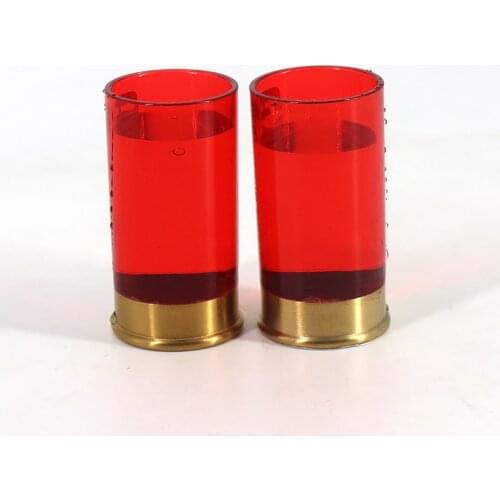12 Gauge Shotgun Shell Shot Glasses Funny Gun Hunting Fathers Day Dad Novelty Gift Item for Outdoors