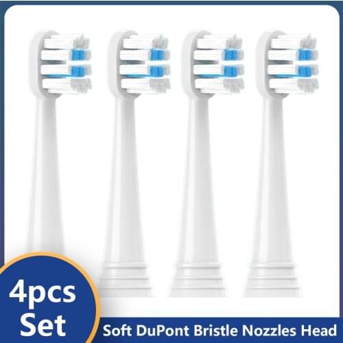 4Pcs for HUAWEI Kid Toothbrush Heads Replacement Brush Heads No Metal Healthy Replace Soft DuPont Brush Bristle Suitable Heads