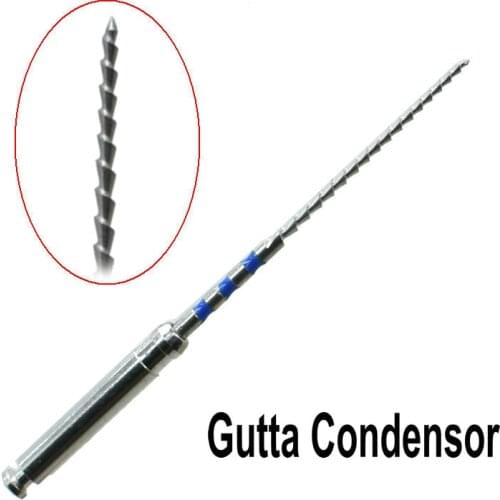 4PCS/Pack Dental Gutta Condensor Metal Drills Rotary Files Dental Clinic Instrument For Root Canal Treatment Dentist Tool