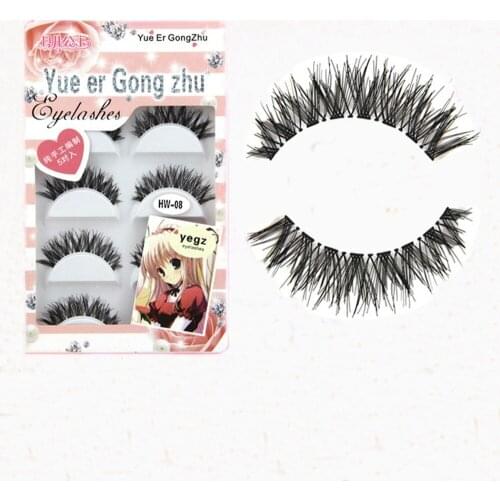 5 Pairs Natural Long Cross Soft False Eyelash Eye Lashes Extension Cosmetic