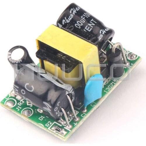 5 PCS Isolated Step Down Voltage Regulator AC 110V/220V 90~240V to DC 5V 500mA 2.5W Switch Power Supply LED Drive Power #090861