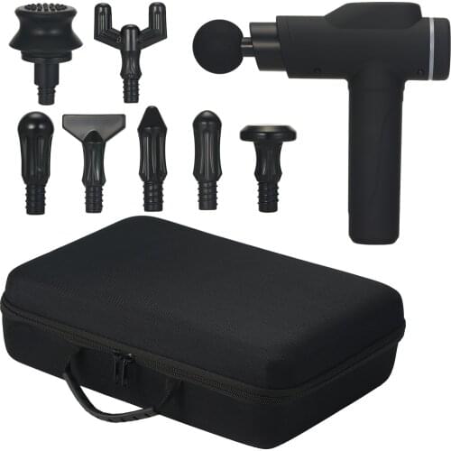 6-Level Variable Frequency Fascial Gun Deep Tissue Percussion Muscle For Relax Pain Relief Massage Gun Electric Body Massager