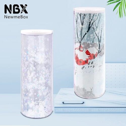 White Pencil Case Multifunctional Pencilcase Simple Transparent Pen Storage Case Cute Stationery Box For High School Boys Girls