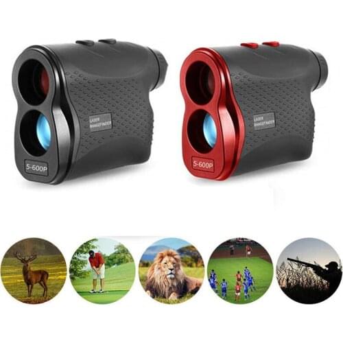 5-600P Golf Laser Rangefinder 600m Laser Range Hunting Monocular Golf High Precision Digital Distance Meter Measure Tool