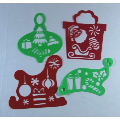 Children Puzzle Early Painting Merry Christmas Drawing Board Sketchpad Toy Stationery Template Tools Plastic Unisex Hot Sale