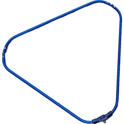 Diameter 40cm-50cm Brail Net Aluminum Alloy Dip Net Rede De Pesca Fish Trap Outdoor Tool Triangle Folding Tuck Net of Head