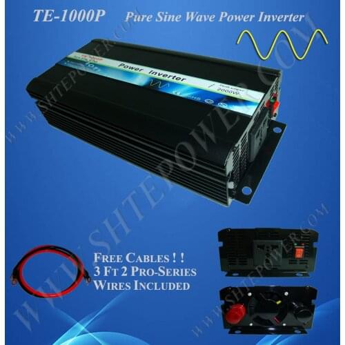 Home power inverter/ dc-ac power inverter/ pure sine wave solar inverter 24v to 230v 1000w